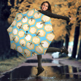 Bee Honeycomb Pattern Umbrella