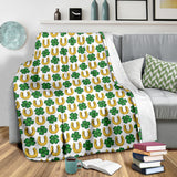 Horseshoes Pattern Print Design 04 Premium Blanket