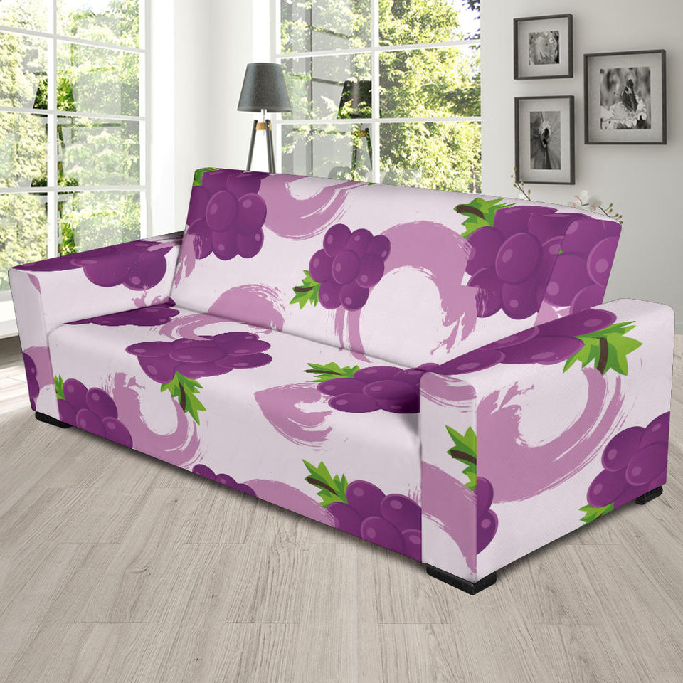 Cute Grape Pattern Sofa Slipcover