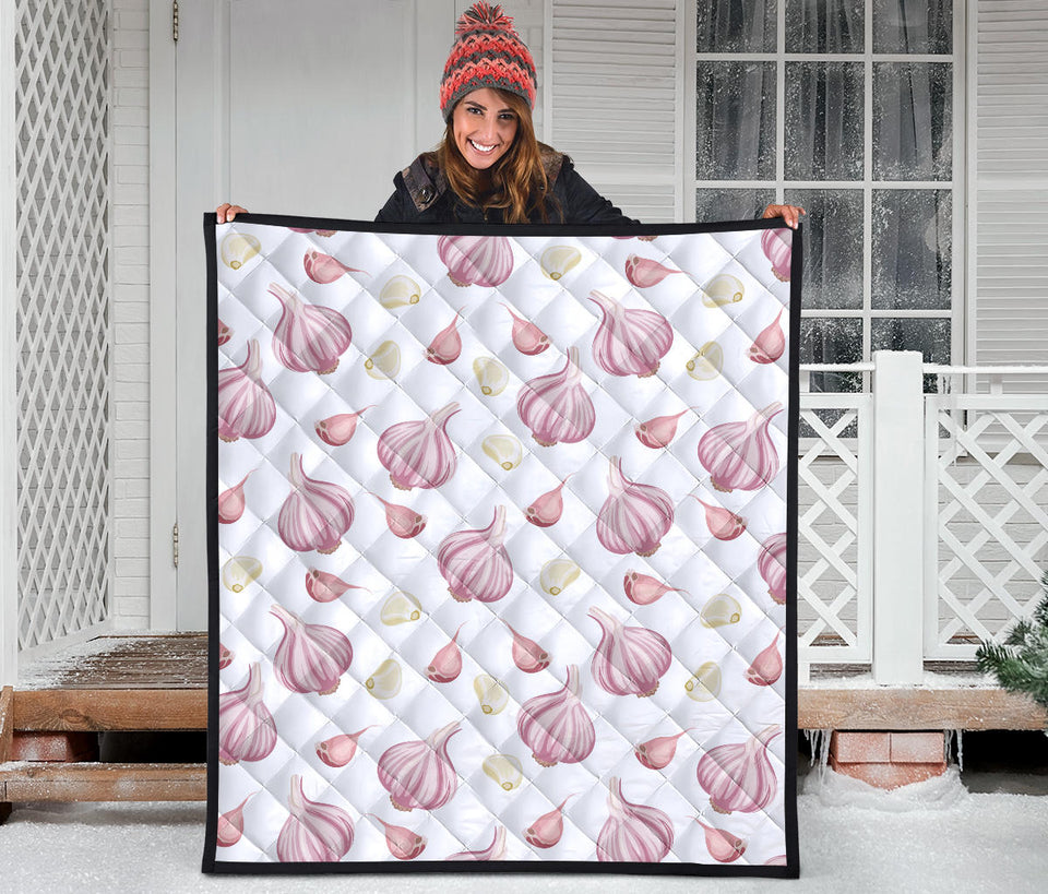 Garlic Pattern Premium Quilt