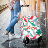 Watercolor Bowling Pattern Luggage Covers