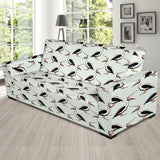 Pelican Pattern Print Design 02  Sofa Slipcover