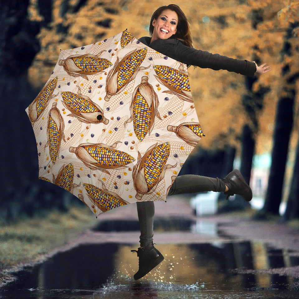Corn Pattern Print Design 03 Umbrella