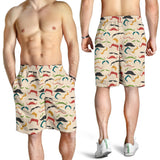 Mustache Beard Pattern Print Design 03 Men Shorts