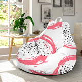 Hand Drawn Dragon Fruit Bean Bag Cover