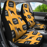 Boston Terrier Design Pattern Universal Fit Car Seat Covers