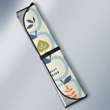 Apples Leaves Pattern Car Sun Shade