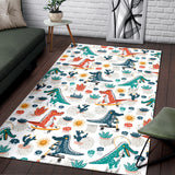 Cute Crocodile Pattern Area Rug
