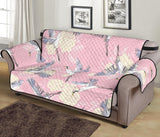 Japanese crane rose pattern Sofa Cover Protector