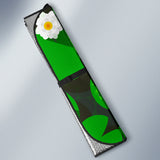 Frog Waterlily Pattern Car Sun Shade
