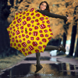Dice Pattern Print Design 04 Umbrella