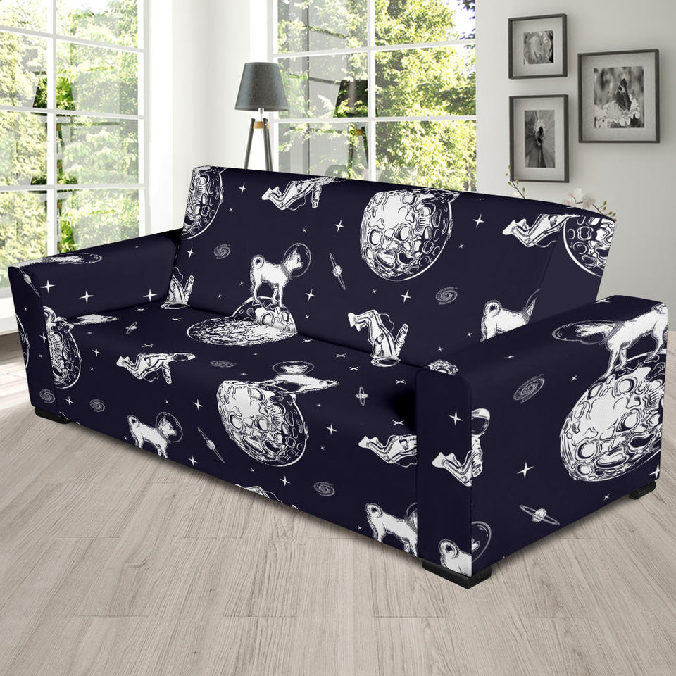 Chihuahua Space Helmet. Astronaut Pattern Sofa Slipcover