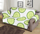 Cucumber slices pattern Sofa Cover Protector