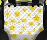 Sun Pattern Dog Car Seat Covers