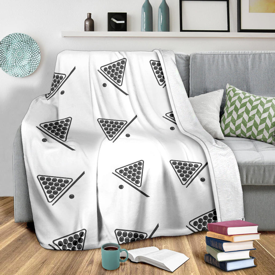 Billiard Ball Pattern Print Design 03 Premium Blanket