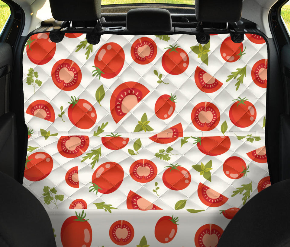 Tomato Pattern Dog Car Seat Covers