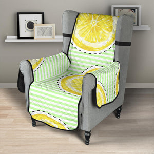 slice of lemon pattern Chair Cover Protector