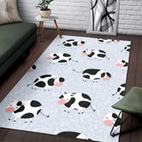 Cute Cows Pattern Area Rug