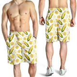 Corn Pattern Print Design 05 Men Shorts
