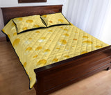 Cheese texture Quilt Bed Set