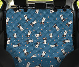 Cute Boston Terrier Dog Spattern Dog Car Seat Covers