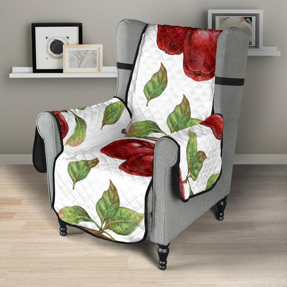 Red apples pattern Chair Cover Protector