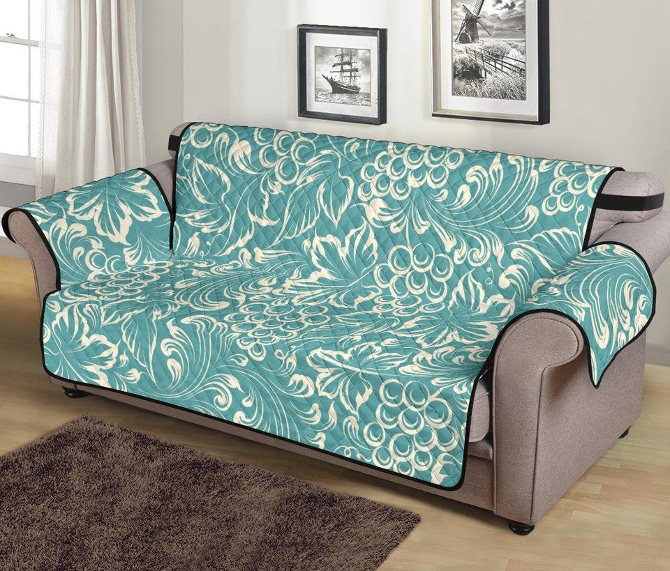 Classic Hand drawn Grape pattern Sofa Cover Protector