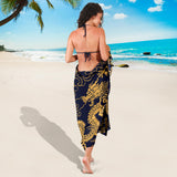 Gold Dragon Pattern Sarong