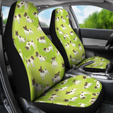 Jack Russel Pattern Print Design 01 Universal Fit Car Seat Covers