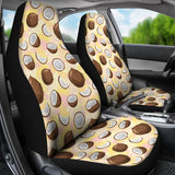 Coconut Pattern Print Design 05 Universal Fit Car Seat Covers