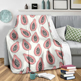 Papaya Pattern Premium Blanket