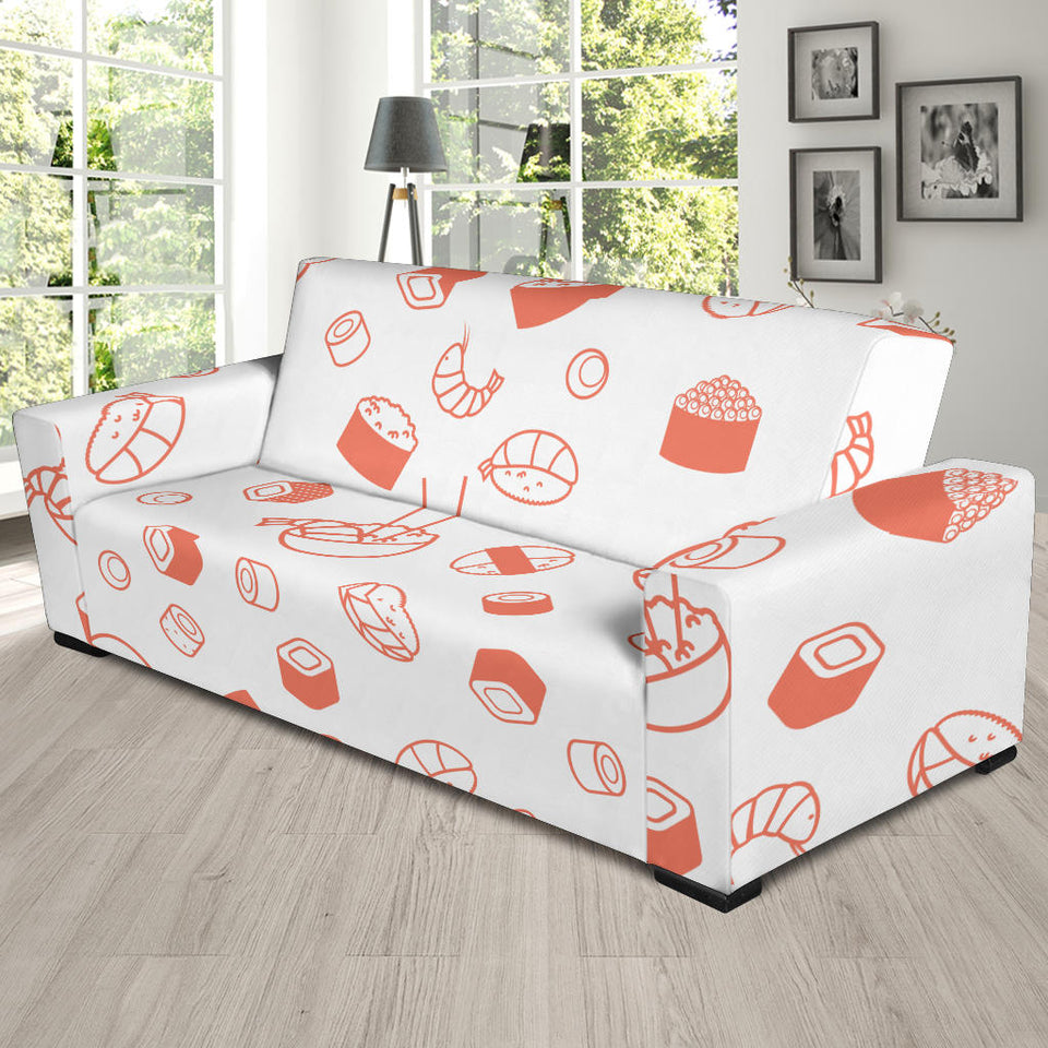 Sushi Pattern Sofa Slipcover