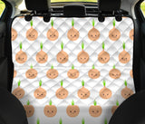 Cute Onions Smiling Faces Dog Car Seat Covers