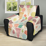 Ice cream cone pattern Recliner Cover Protector
