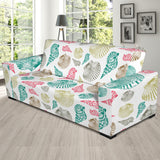 Colorful Shell Pattern Sofa Slipcover