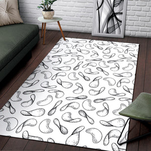 Potato Chips Pattern Print Design 04 Area Rug