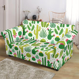 Cactus Pattern Loveseat Couch Slipcover