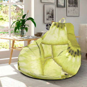 Sliced Kiwi Pattern Bean Bag Cover