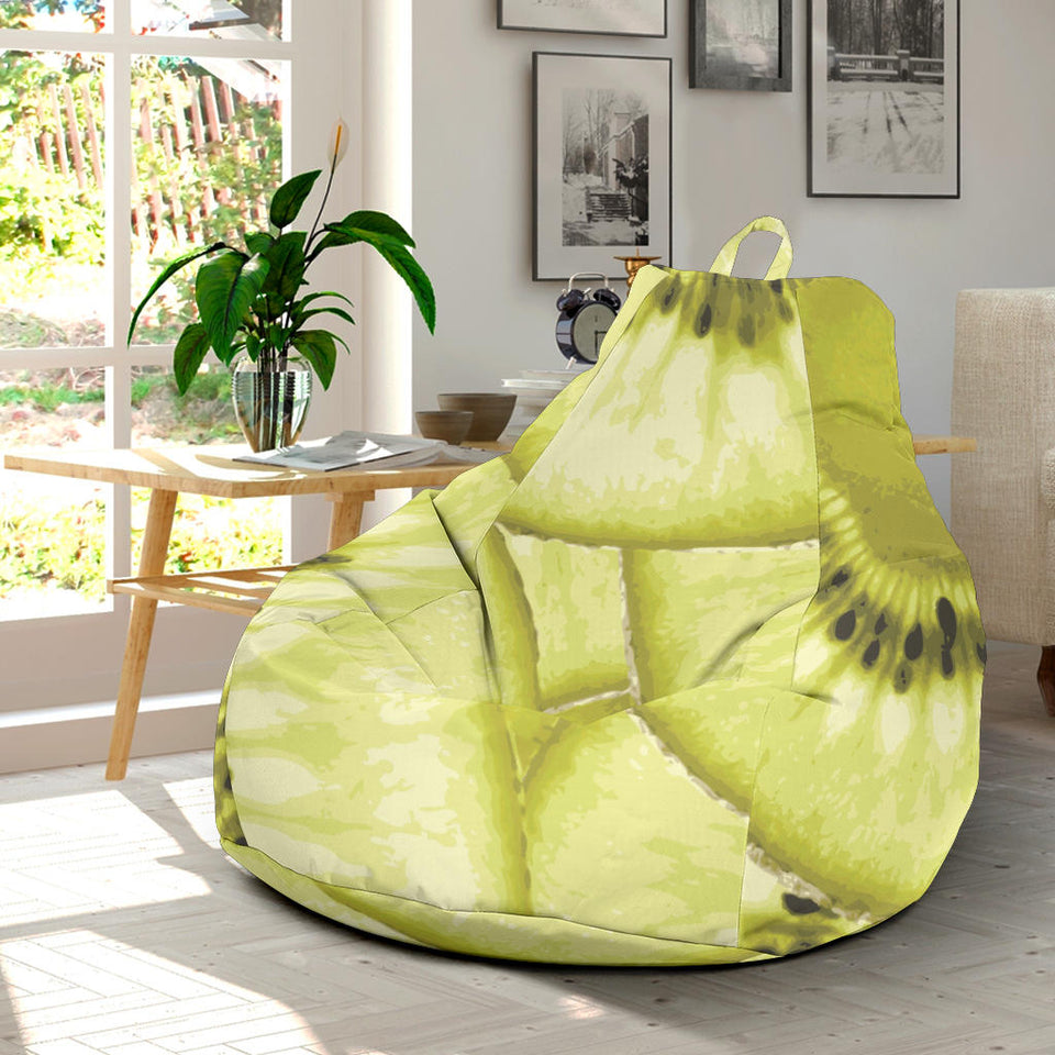 Sliced Kiwi Pattern Bean Bag Cover