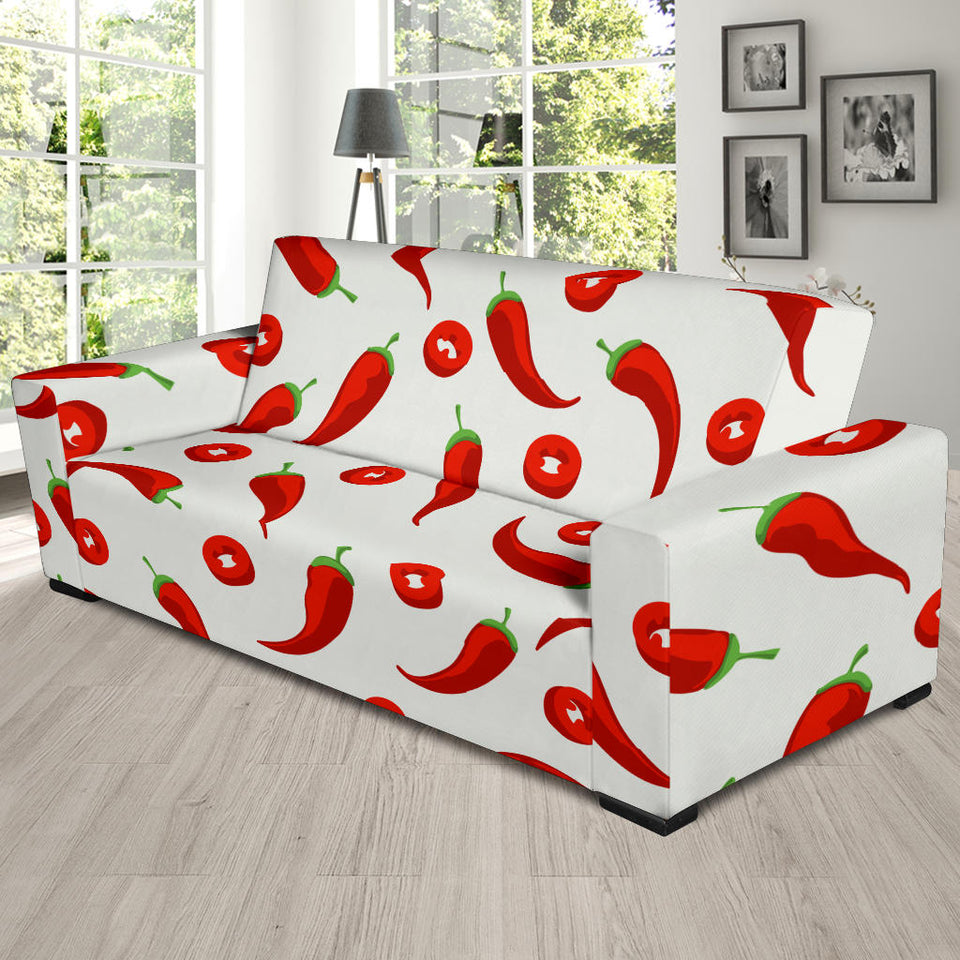 Chili Pattern Sofa Slipcover