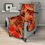 Fire flame pattern Chair Cover Protector