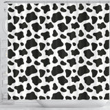 Cow Skin Pattern Shower Curtain Fulfilled In US
