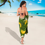 Banana Palm Leaves Pattern Sarong