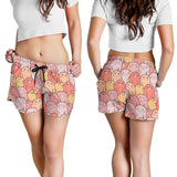 Pig Pattern Print Design 04 Women Shorts