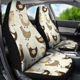 Cute Rooster Chicken Cock  Universal Fit Car Seat Covers