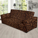 Coffee Bean Pattern Sofa Slipcover