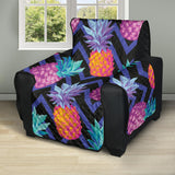 Pineapples pattern zigzag background Recliner Cover Protector