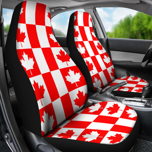 Canada Pattern Print Design 05 Universal Fit Car Seat Covers