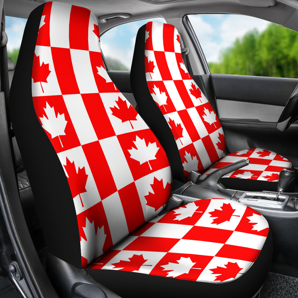 Canada Pattern Print Design 05 Universal Fit Car Seat Covers