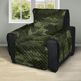 Digital Green camo camouflage pattern Recliner Cover Protector